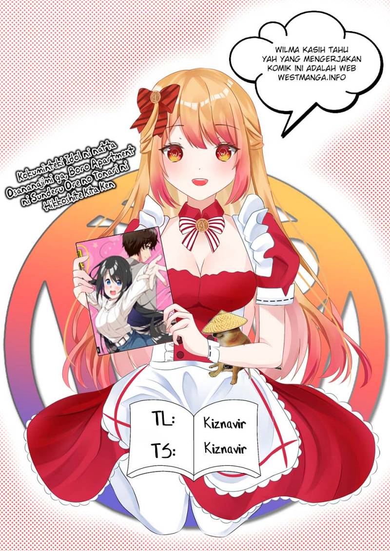 Baca Komik Kokuminteki Idol ni natta Osananajimi ga, Boro Apartment ni Sunderu Ore no Tonari ni Hikkoshite Kita Ken Chapter 3.1 Gambar 1