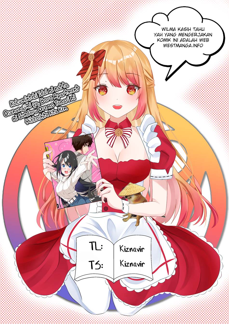 Baca Komik Kokuminteki Idol ni natta Osananajimi ga, Boro Apartment ni Sunderu Ore no Tonari ni Hikkoshite Kita Ken Chapter 2.1 Gambar 1