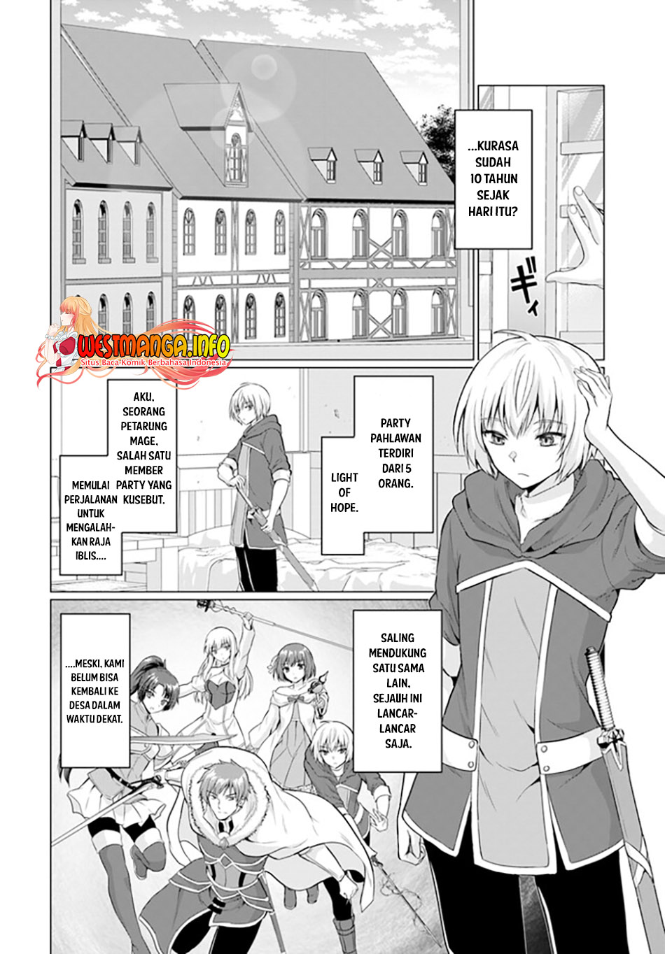 Yuusha ni Zenbu Ubawareta Ore wa Yuusha no Hahaoya to Party wo Kumimashita! Chapter 1 bahasa Indonesia Gambar 7