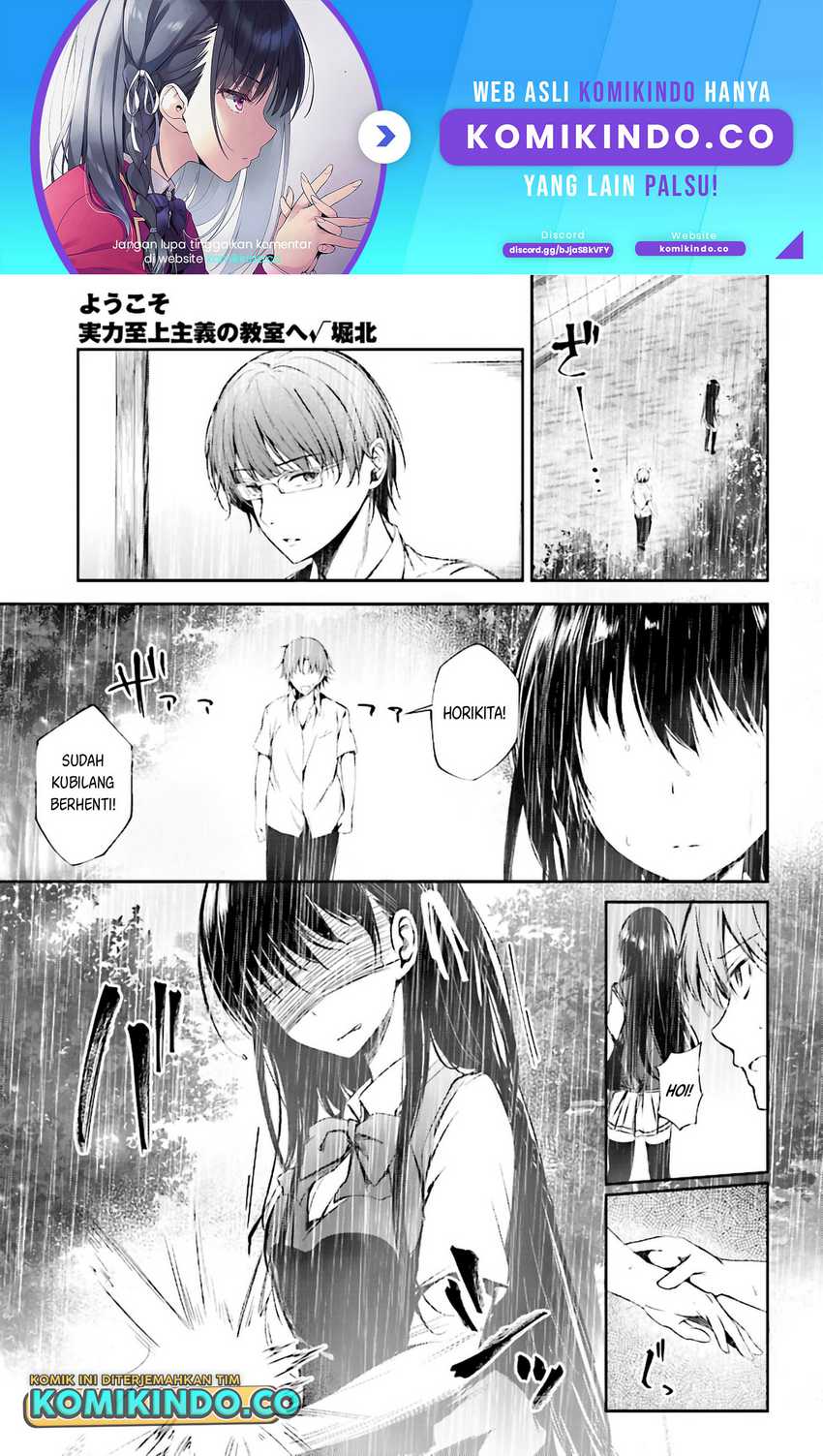 Baca Manga Youkoso Jitsuryoku Shijou Shugi no Kyoushitsu e √Horikita Chapter 8 Gambar 2