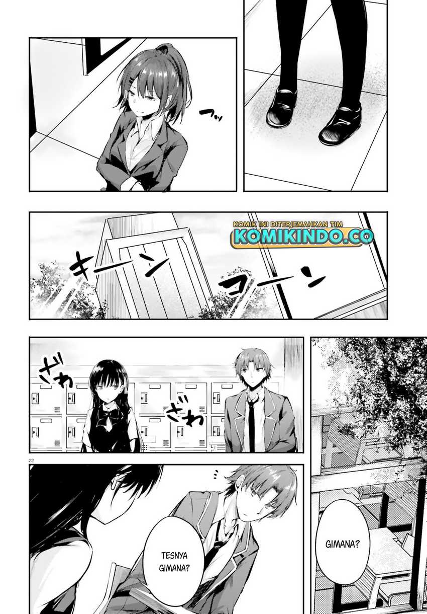 Youkoso Jitsuryoku Shijou Shugi no Kyoushitsu e √Horikita Chapter 6 Gambar 24