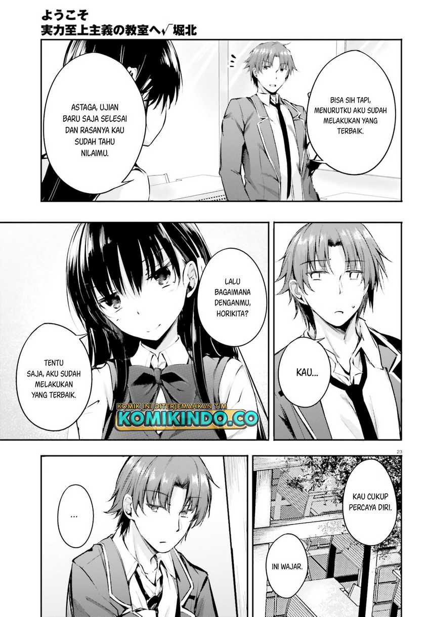 Youkoso Jitsuryoku Shijou Shugi no Kyoushitsu e √Horikita Chapter 6 Gambar 25