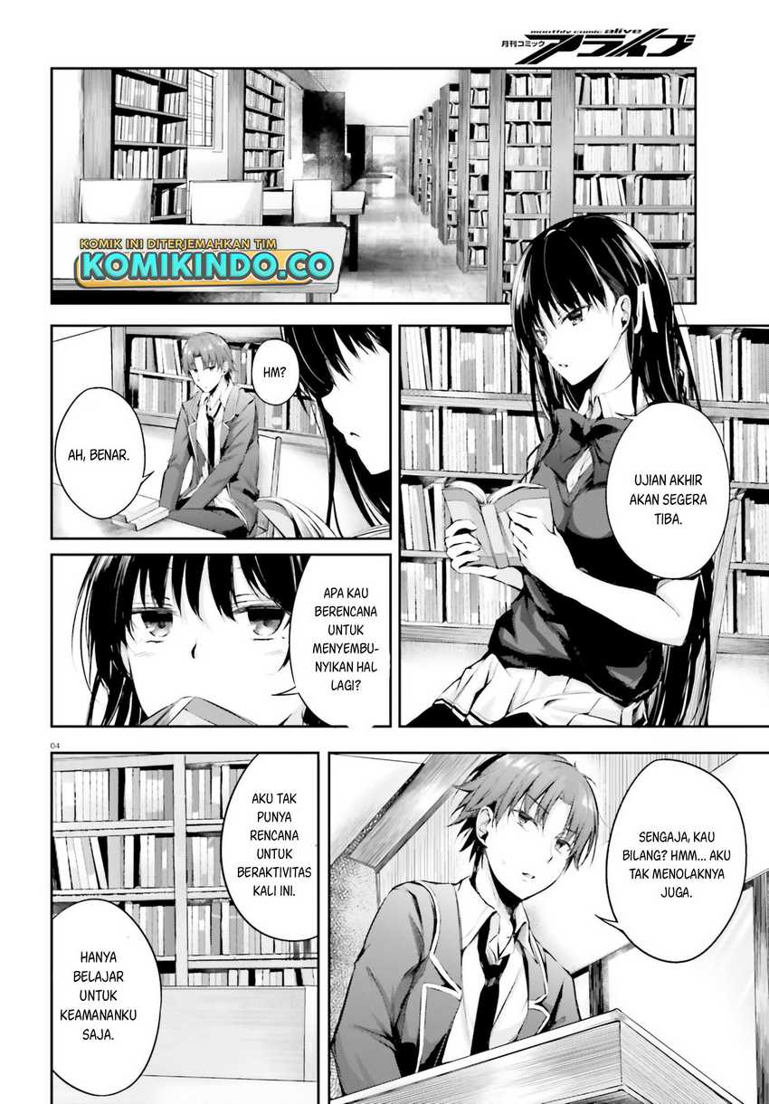 Youkoso Jitsuryoku Shijou Shugi no Kyoushitsu e √Horikita Chapter 6 Gambar 6