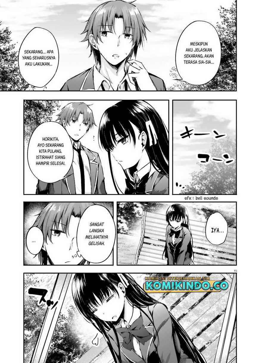 Youkoso Jitsuryoku Shijou Shugi no Kyoushitsu e √Horikita Chapter 5 Gambar 16