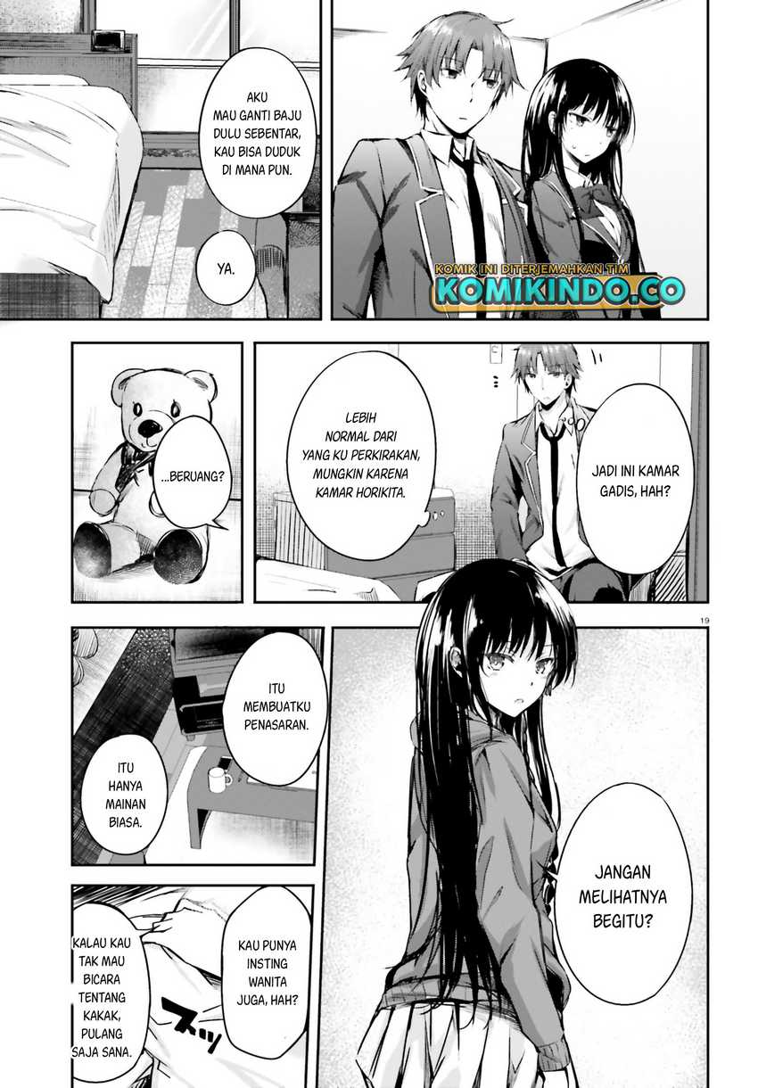 Youkoso Jitsuryoku Shijou Shugi no Kyoushitsu e √Horikita Chapter 5 Gambar 20