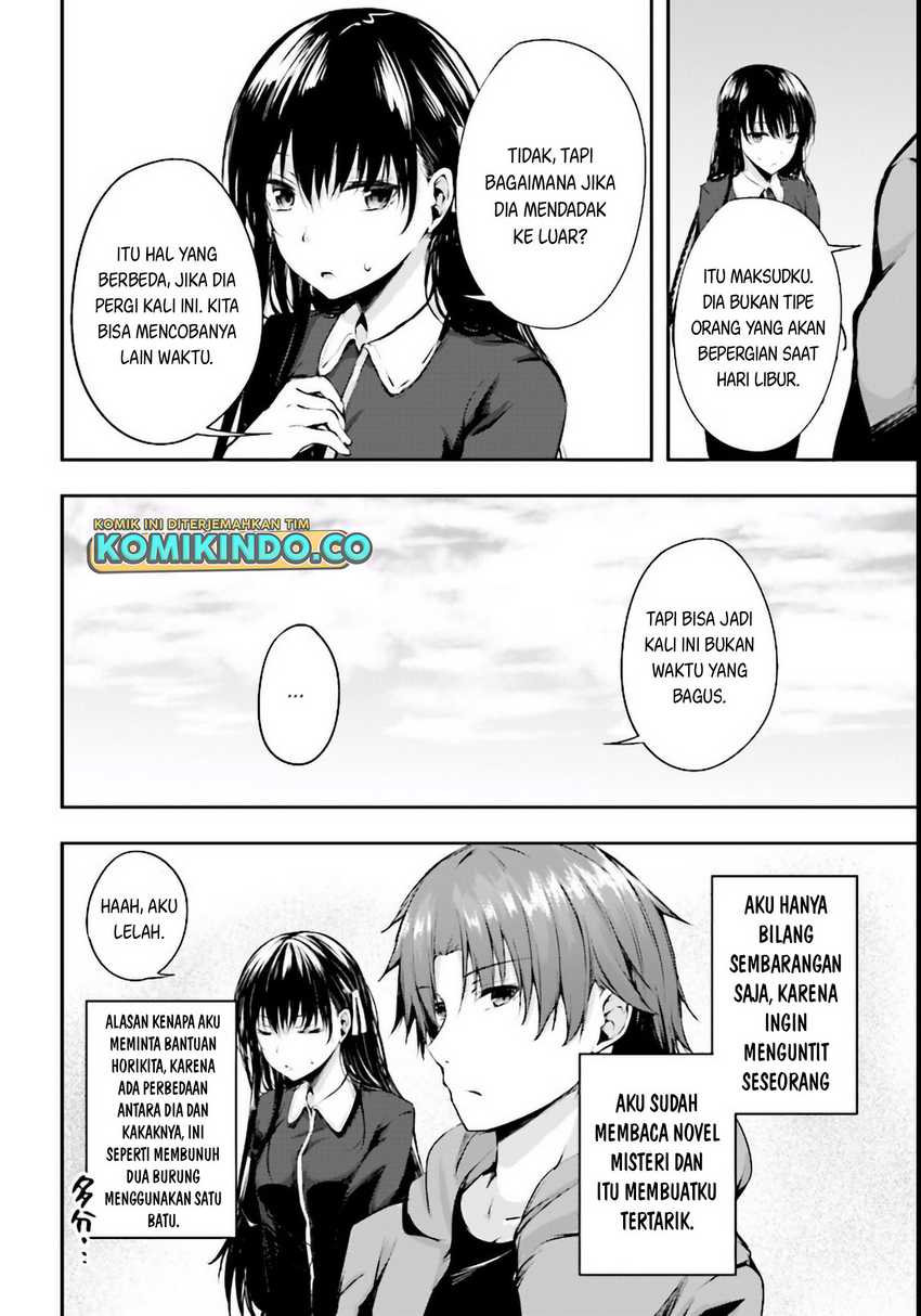 Youkoso Jitsuryoku Shijou Shugi no Kyoushitsu e √Horikita Chapter 4 Gambar 19