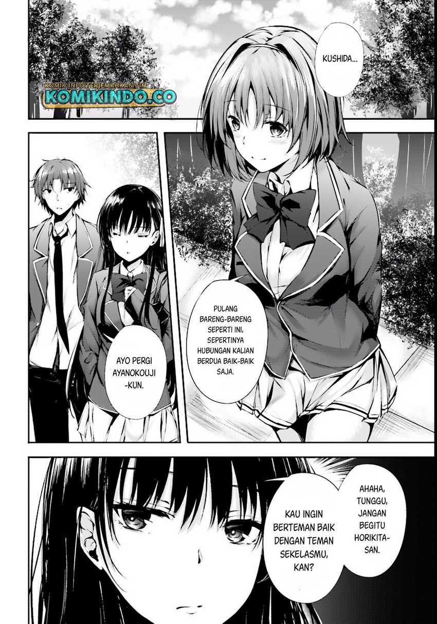 Youkoso Jitsuryoku Shijou Shugi no Kyoushitsu e √Horikita Chapter 3 Gambar 25