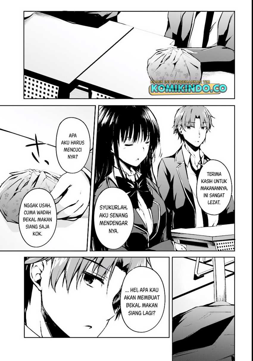 Youkoso Jitsuryoku Shijou Shugi no Kyoushitsu e √Horikita Chapter 2 Gambar 20