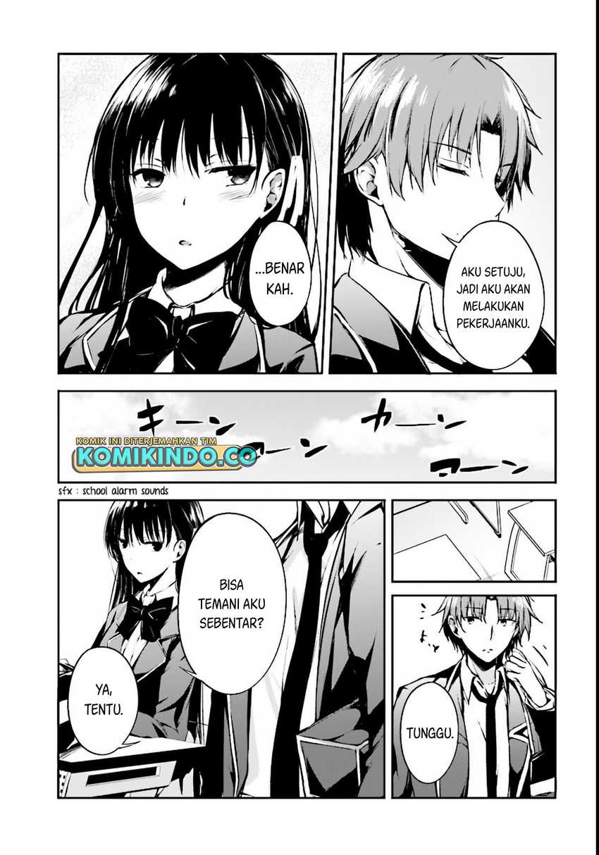 Youkoso Jitsuryoku Shijou Shugi no Kyoushitsu e √Horikita Chapter 2 Gambar 22