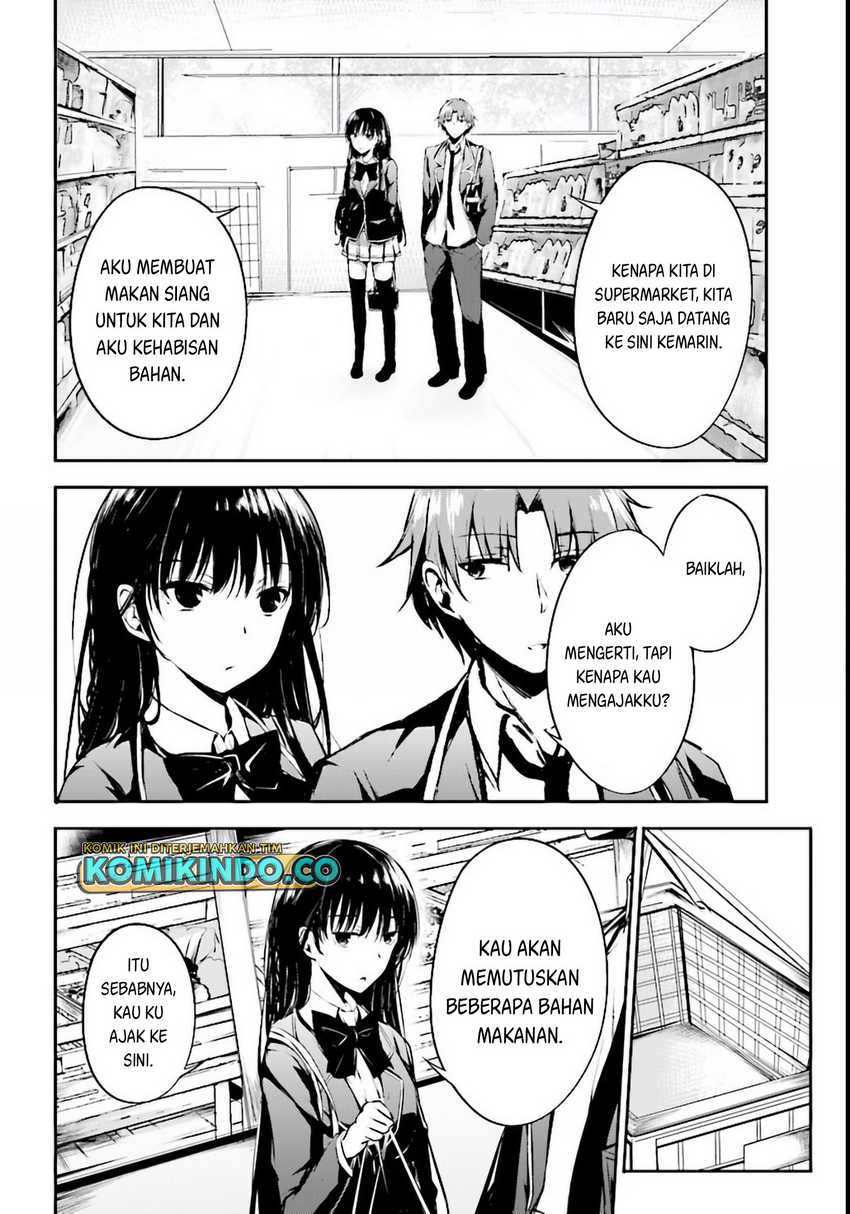 Youkoso Jitsuryoku Shijou Shugi no Kyoushitsu e √Horikita Chapter 2 Gambar 23