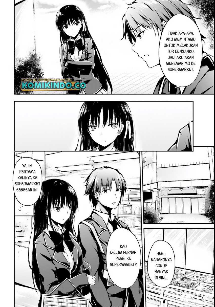 Youkoso Jitsuryoku Shijou Shugi no Kyoushitsu e √Horikita Chapter 1 Gambar 14