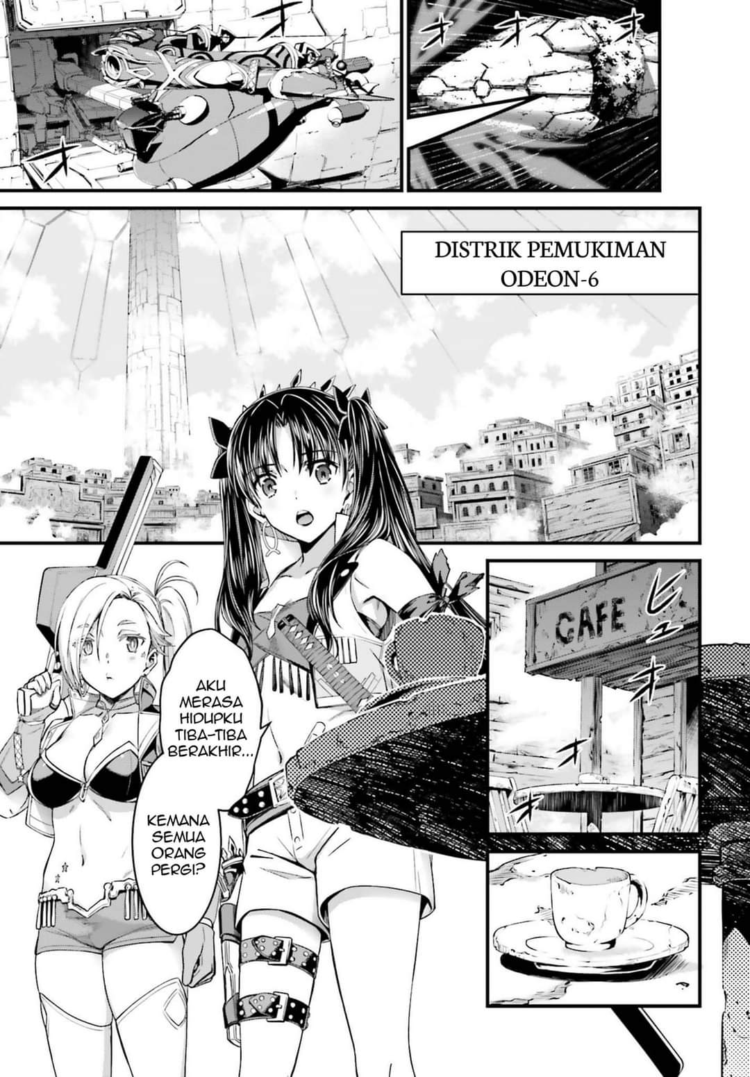 Fate/Grand Order SABER WARS II Extra Edition: Jane & Ishtar ~ Shooting Star of 1 Million Light Years ~ Chapter 1 bahasa Indonesia Gambar 34