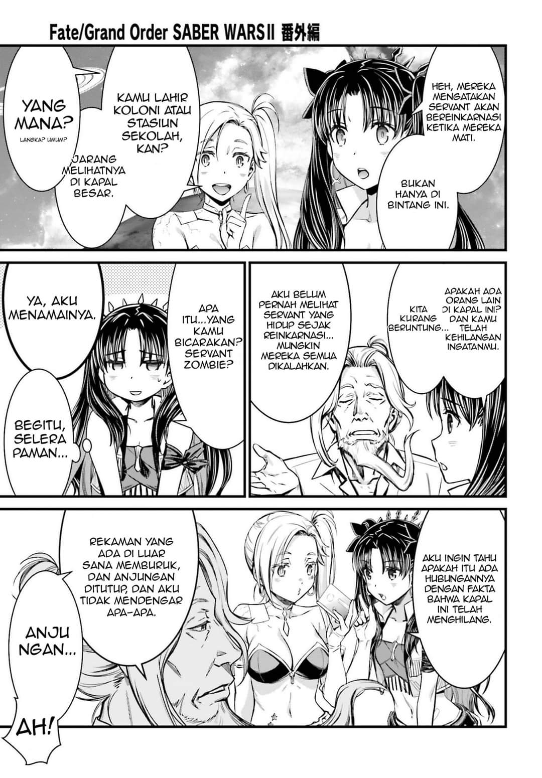 Fate/Grand Order SABER WARS II Extra Edition: Jane & Ishtar ~ Shooting Star of 1 Million Light Years ~ Chapter 1 bahasa Indonesia Gambar 44