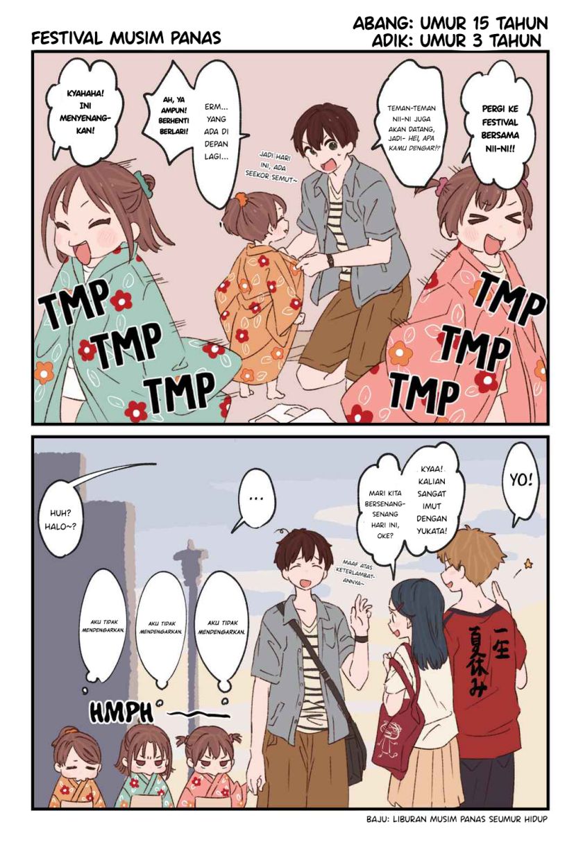 Baca Manga Onii-chan to Mitsugo no Imouto-tachi Chapter 8 Gambar 2