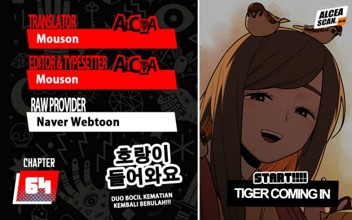 Baca Komik Tiger Coming In Chapter 64 Gambar 1