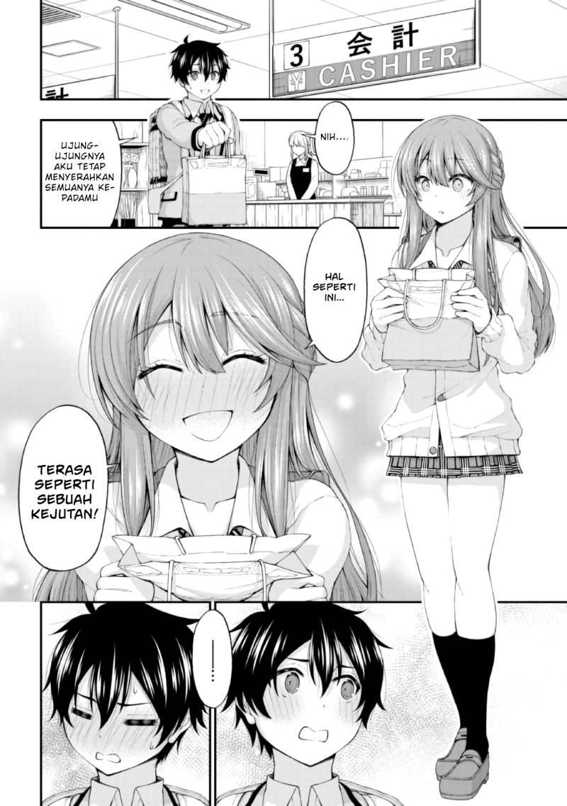 Inkya no Boku ni Batsu Game ni Kokuhaku Shitekita Hazu no Gyaru ga, Doumitemo Boku ni Betahore Desu Chapter 4 Gambar 9