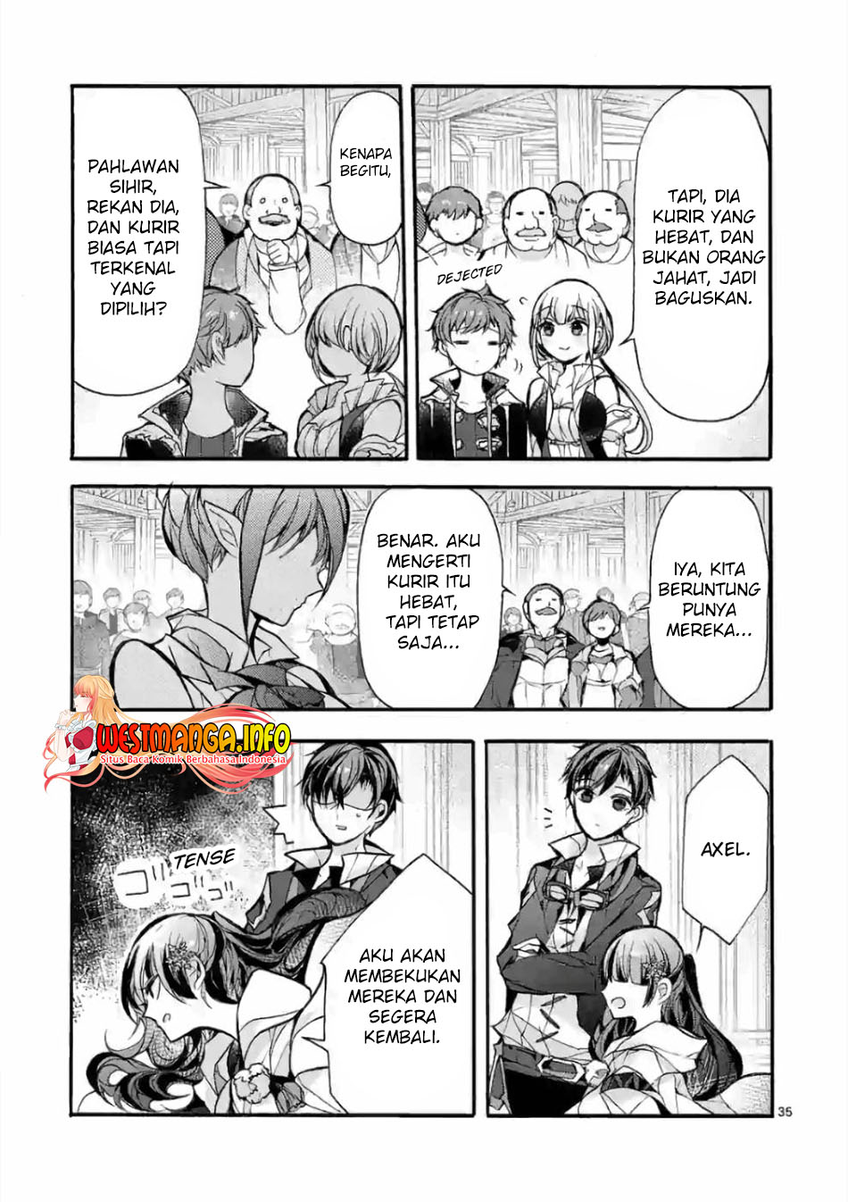 Saikyo Shoku <Ryukishi> Kara Shokyu Shoku <Hakobiya> Ni Nattano Ni, Naze Ka Yushatachi Kara Tayoraretemasu Chapter 22 Gambar 45