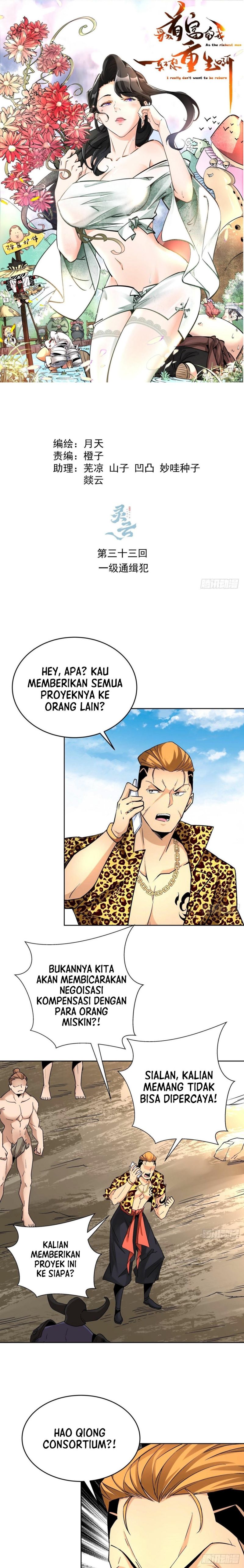 Baca Komik As The Richest Man, I Really Don’t Want To Be Reborn Chapter 33 Gambar 1