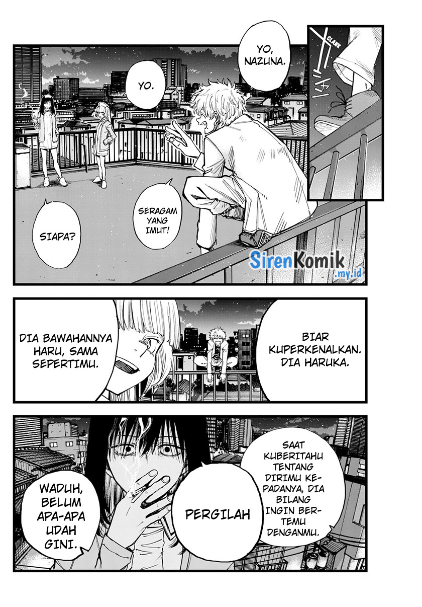 Yofukashi no Uta Chapter 178 Gambar 15