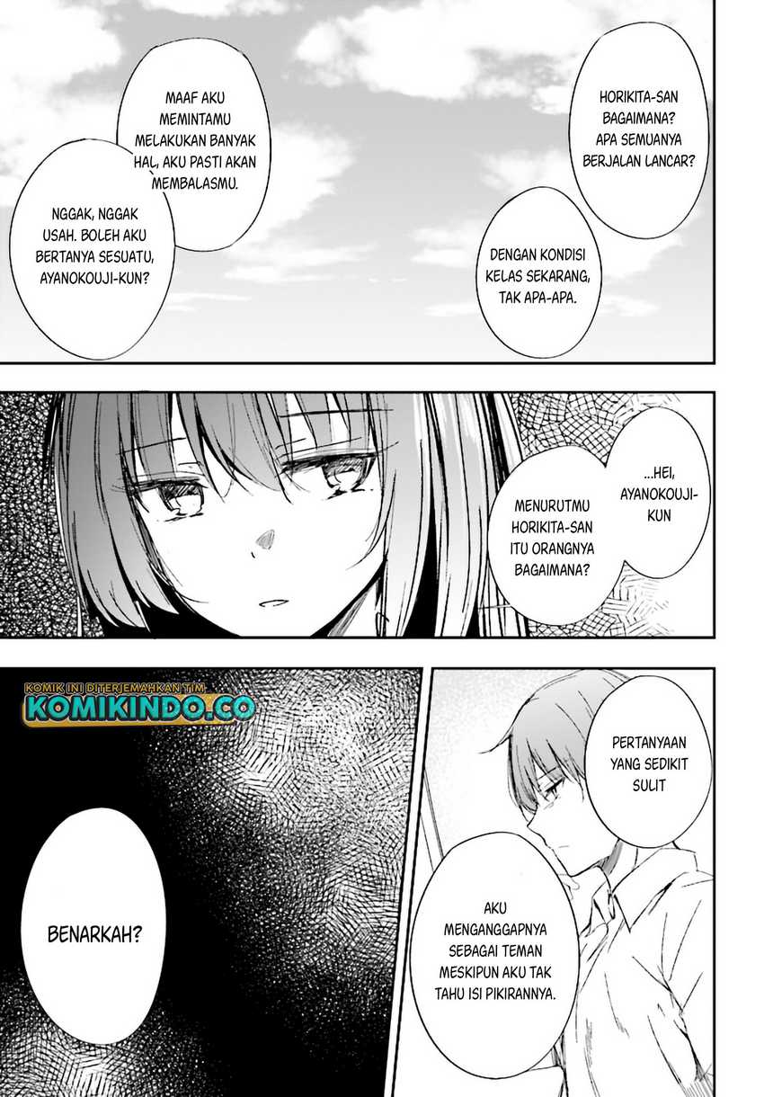 Youkoso Jitsuryoku Shijou Shugi no Kyoushitsu e √Horikita Chapter 9 Gambar 24