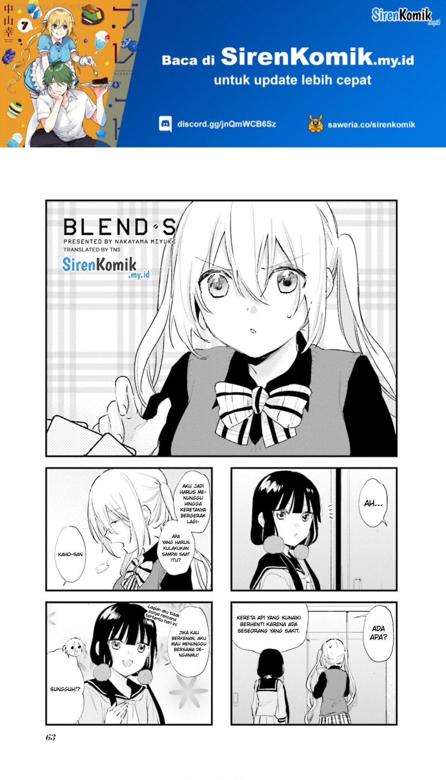 Baca Manga Blend S Chapter 93 Gambar 2