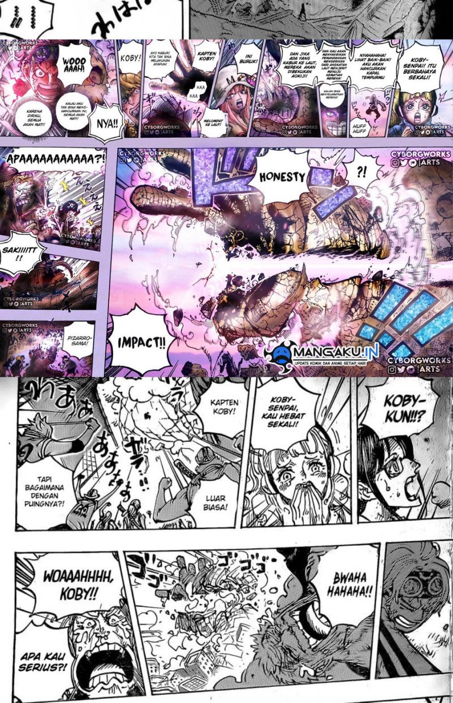 One Piece Chapter 1088 HQ Gambar 11