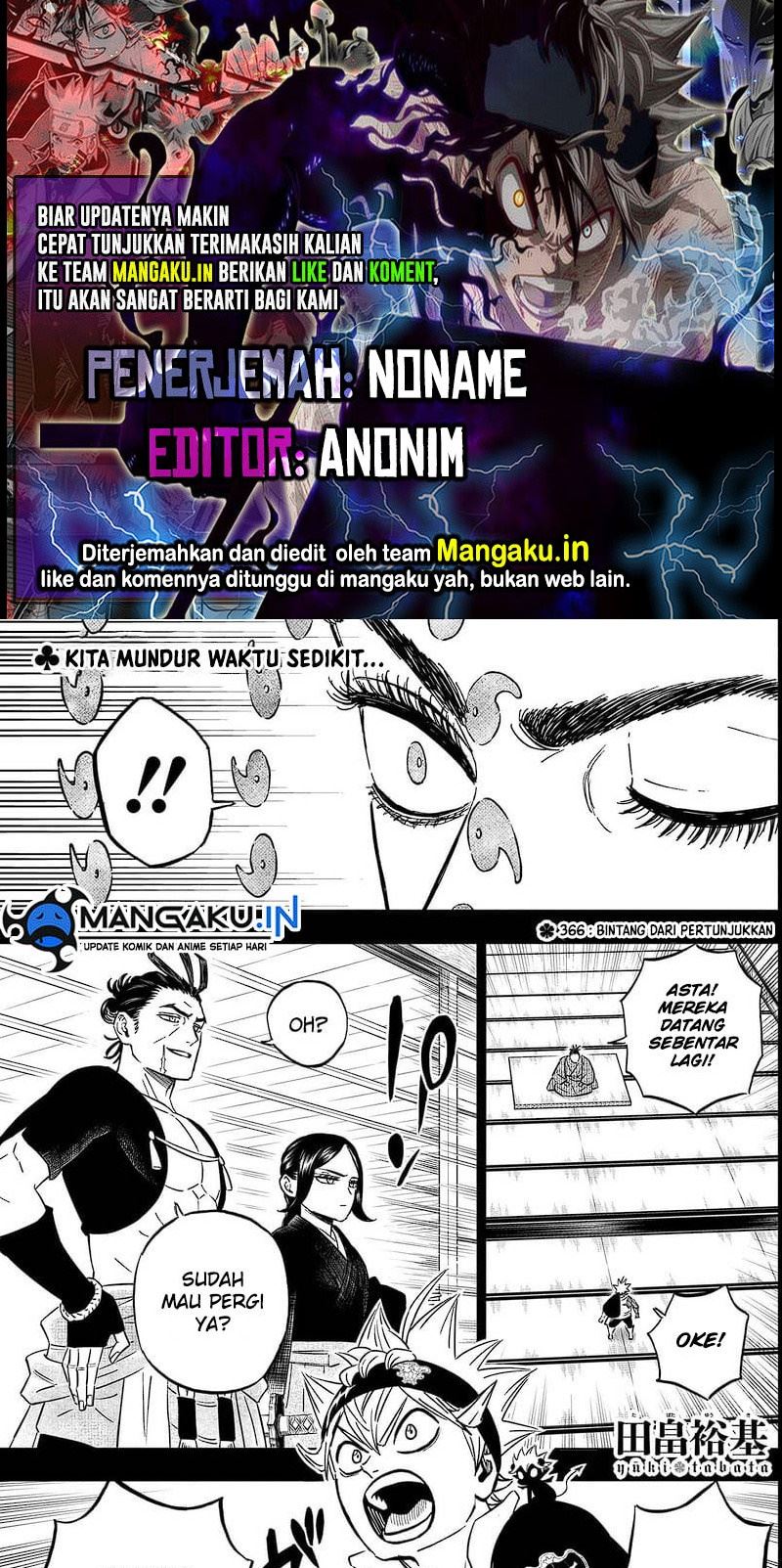 Baca Komik Black Clover Chapter 366 Gambar 1