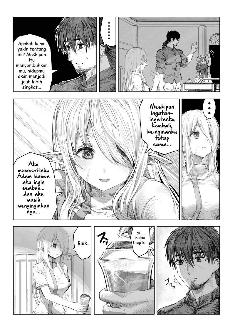 Boroboro no Elf-san o shiawaseni suru kusuri uri-san Chapter 64 Gambar 5