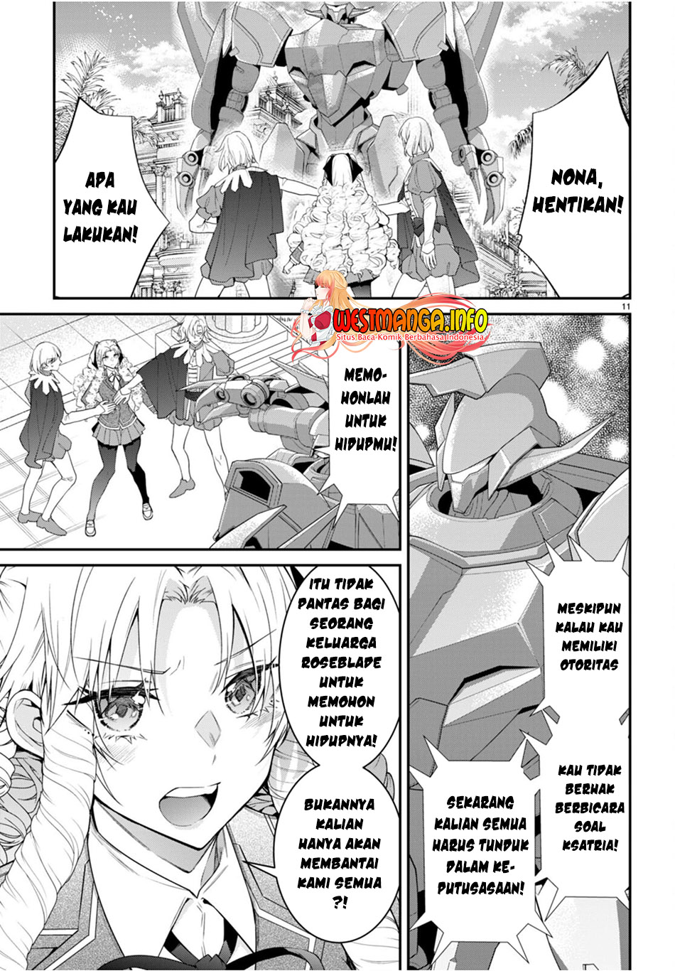 Otome Game Sekai wa Mob ni Kibishii Sekai Desu Chapter 56 Gambar 13
