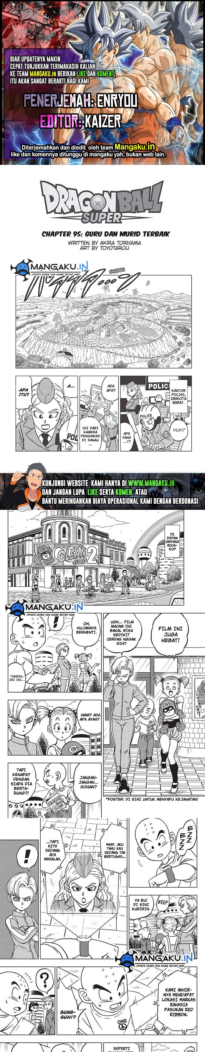 Baca Komik Dragon Ball Super Chapter 95 Gambar 1