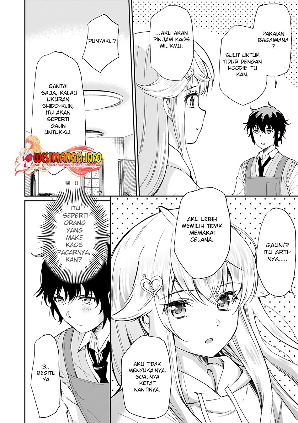 Isshou Hatarakitakunai Ore ga Classmate no Daininki Idol ni Natsukaretara Chapter 4.2 Gambar 4