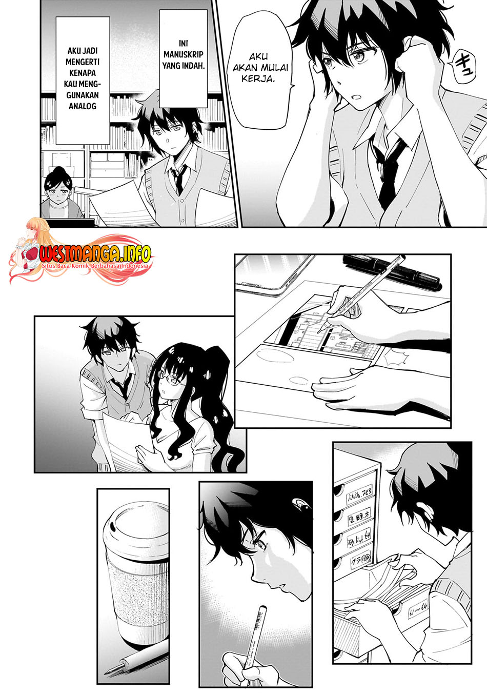 Isshou Hatarakitakunai Ore ga Classmate no Daininki Idol ni Natsukaretara Chapter 1 Gambar 18