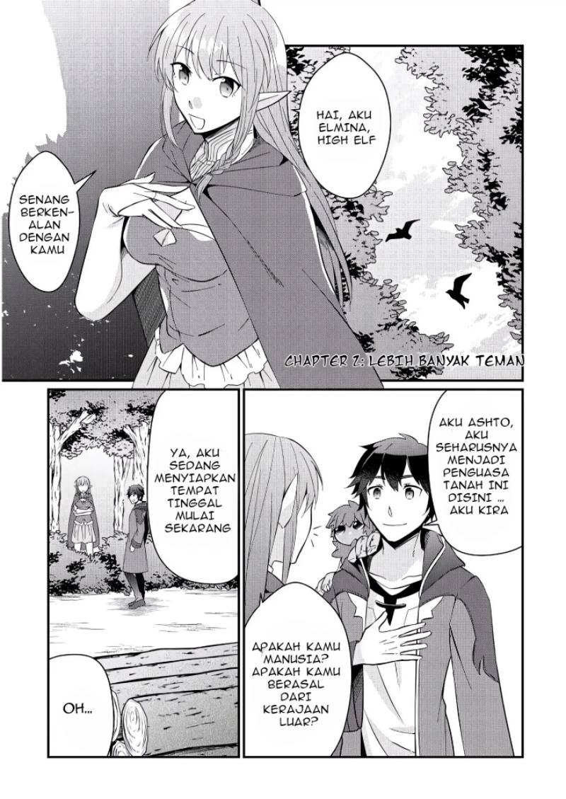 Baca Komik Daijizen no Mahoutsukai Ashuto, Sutareta Ryouchi de Slow Life Chapter 2 Gambar 1