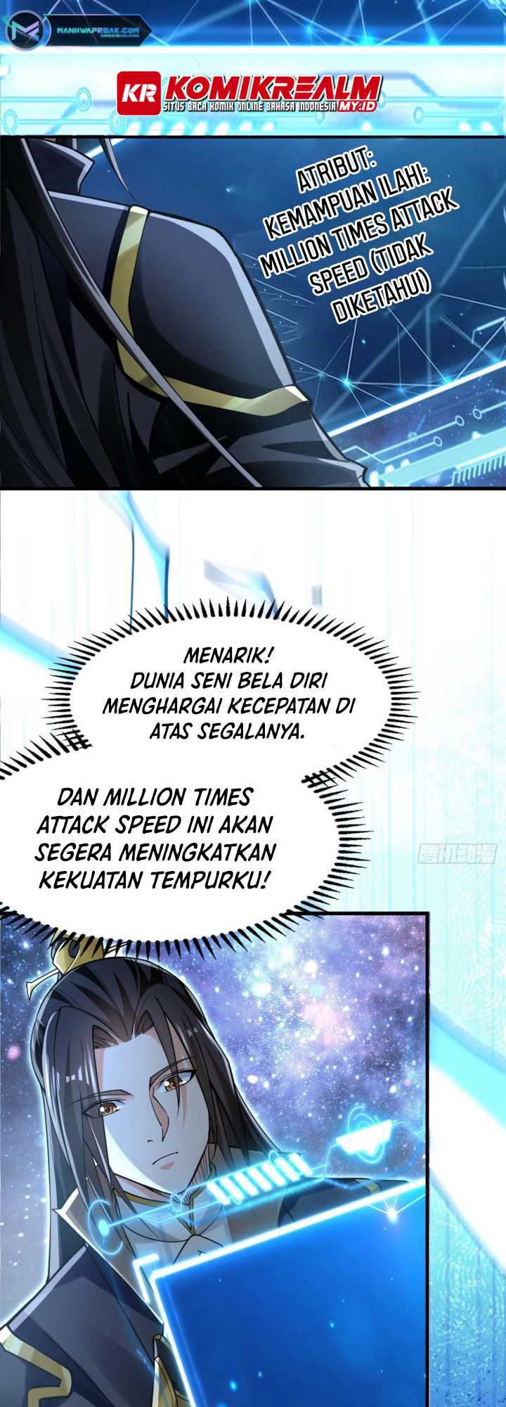 1 Million Times Attack Speed Chapter 1 bahasa Indonesia Gambar 41