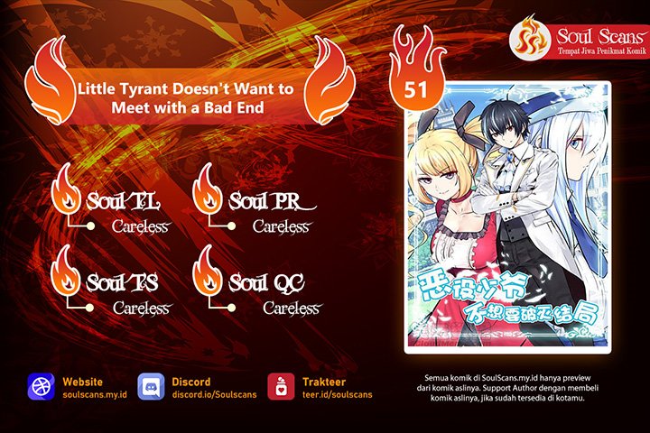 Baca Komik Little Tyrant Doesn’t Want to Meet with a Bad End Chapter 51 Gambar 1