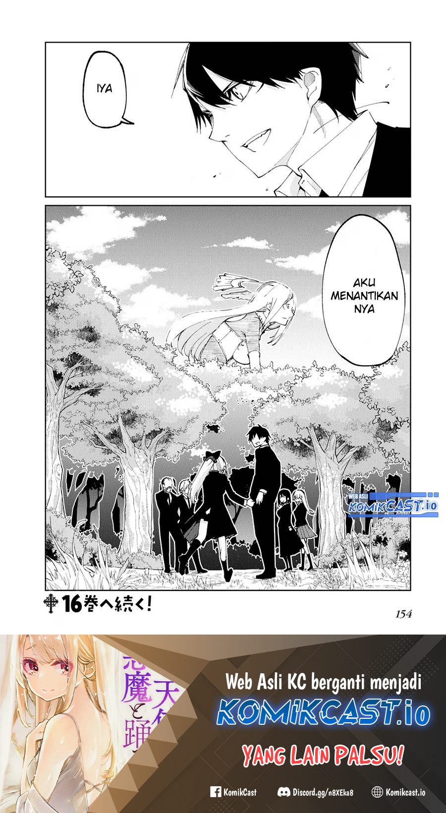 Oroka na Tenshi wa Akuma to Odoru Chapter 71 Gambar 43