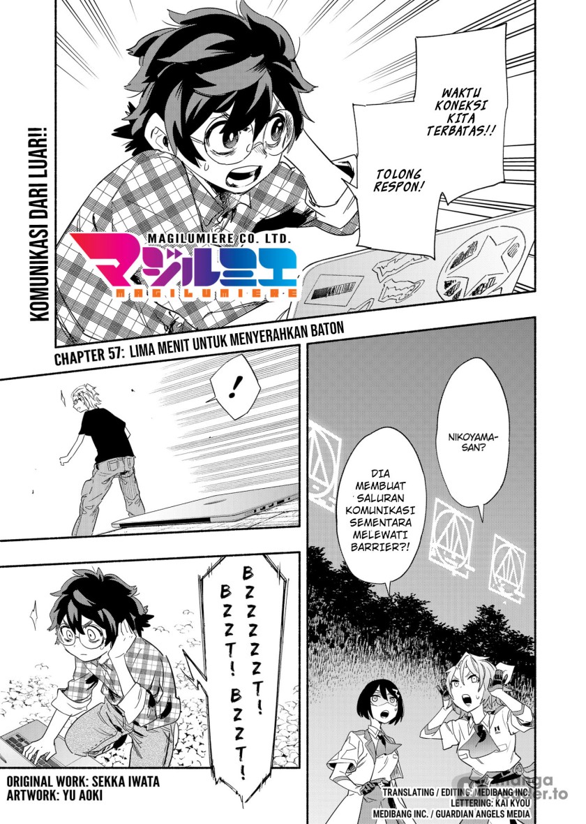 Baca Manga Kabushiki Gaisha MagiLumiere Chapter 57 Gambar 2