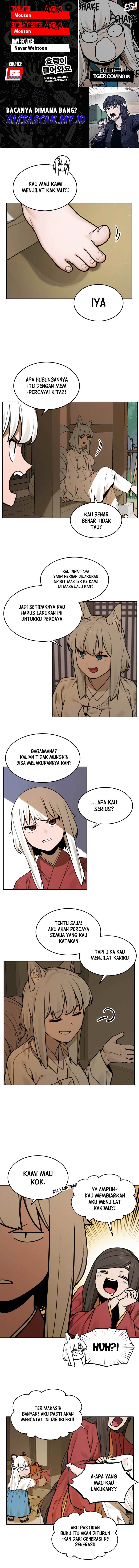 Baca Komik Tiger Coming In Chapter 65 Gambar 1