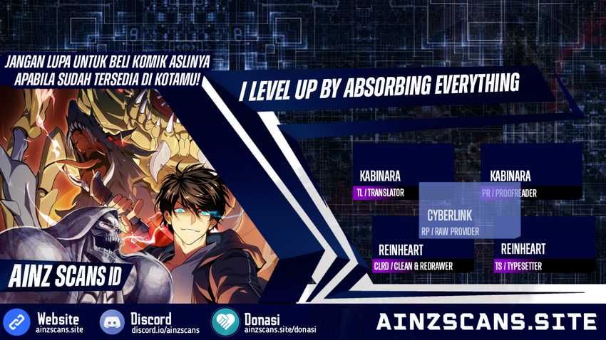 Baca Komik I Level Up By Absorbing Everything Chapter 7 Gambar 1