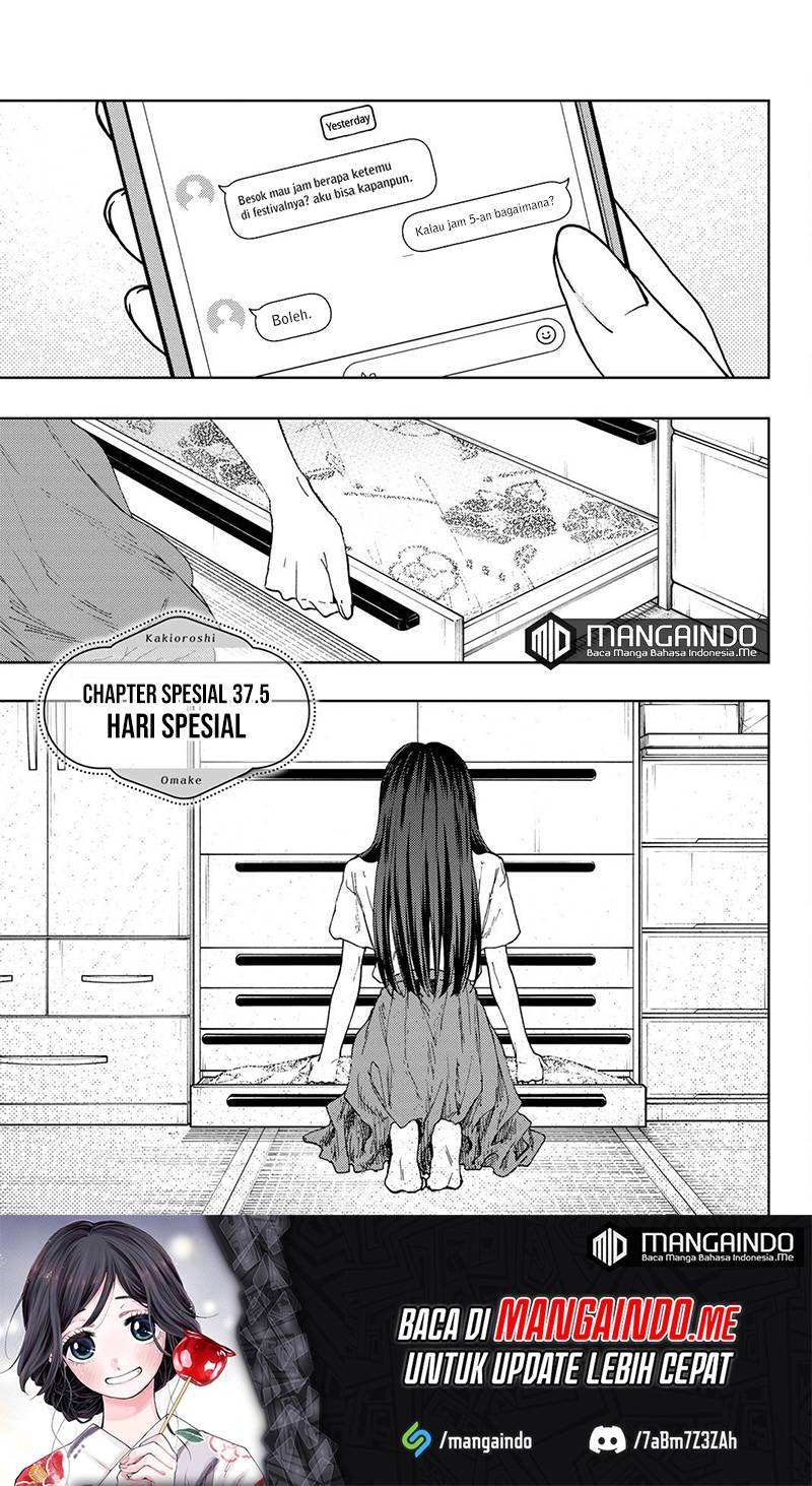 Baca Manga Kaoru Hana wa Rin to Saku Chapter 37.5 Gambar 2