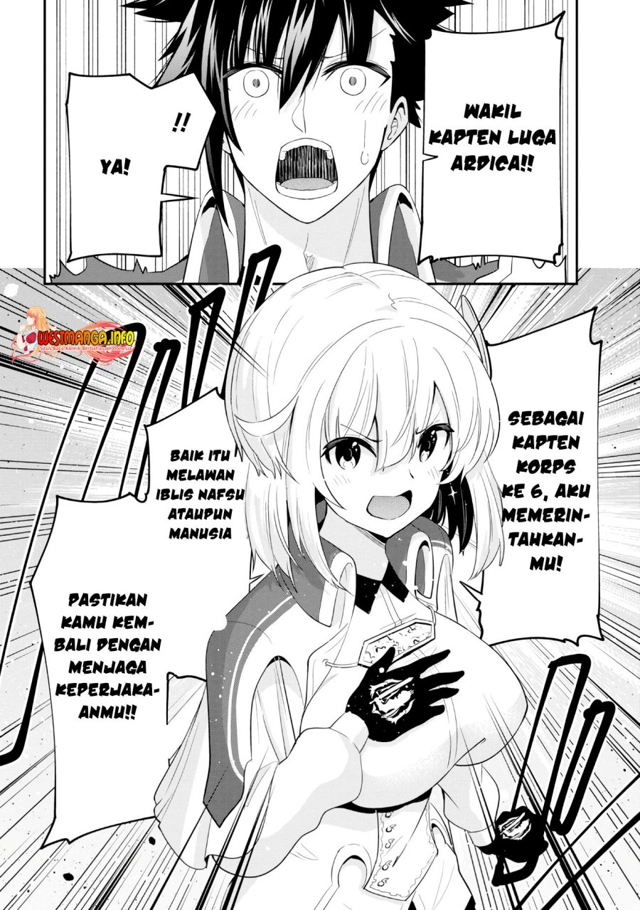 Seikishi ni Natta kedo Danchou no Oppai ga Sugosugite Kokoro ga Kiyomerarenai Chapter 18.2 Gambar 11