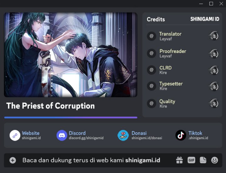 Baca Komik The Priest of Corruption Chapter 16 Gambar 1