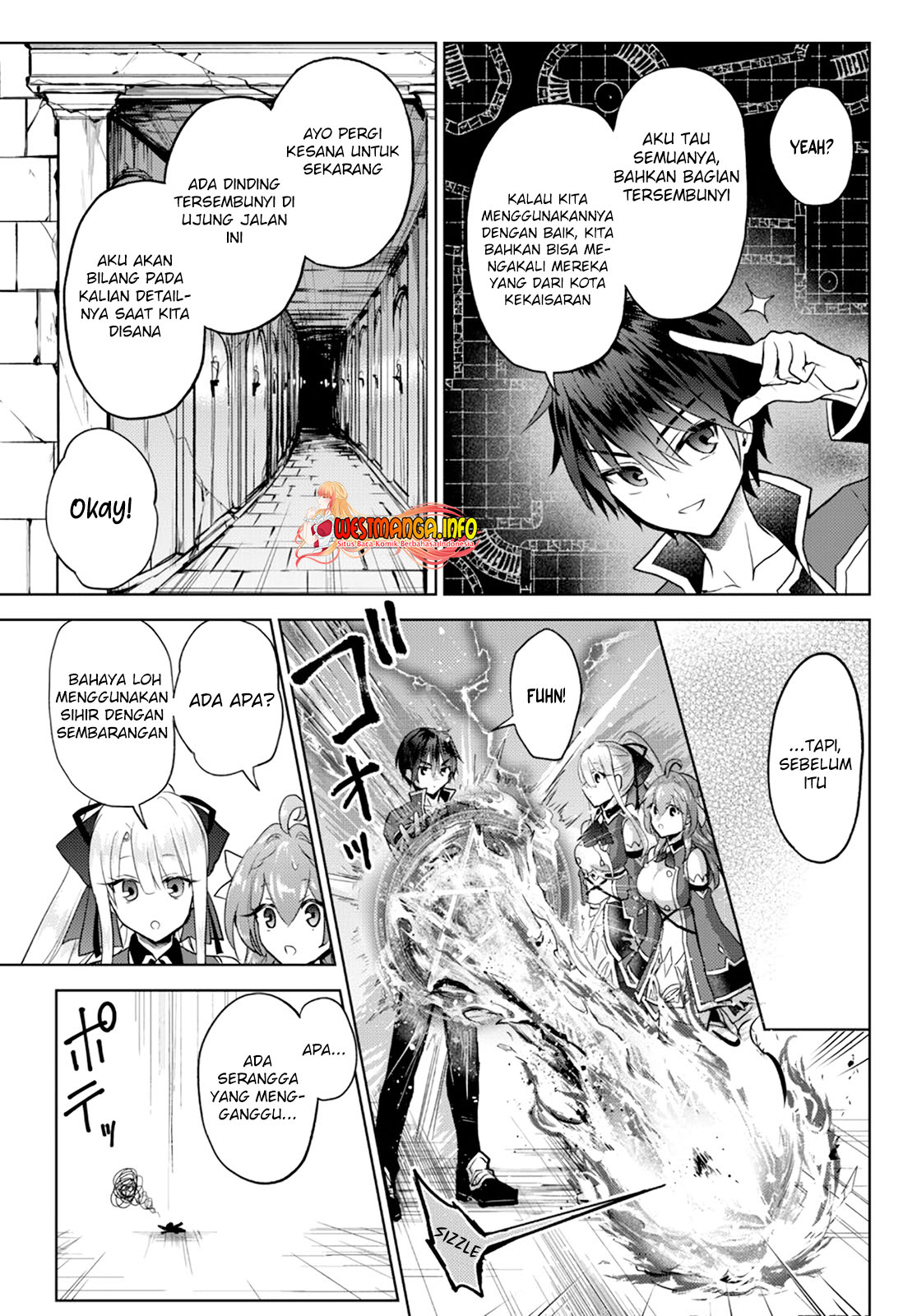 Nishuume Cheat no Tensei Madoushi 〜Saikyou ga 1000-nengo ni Tensei Shitara, Jinsei Yoyū Sugimashita〜 Chapter 10.1 Bahasa Inonesia Gambar 9