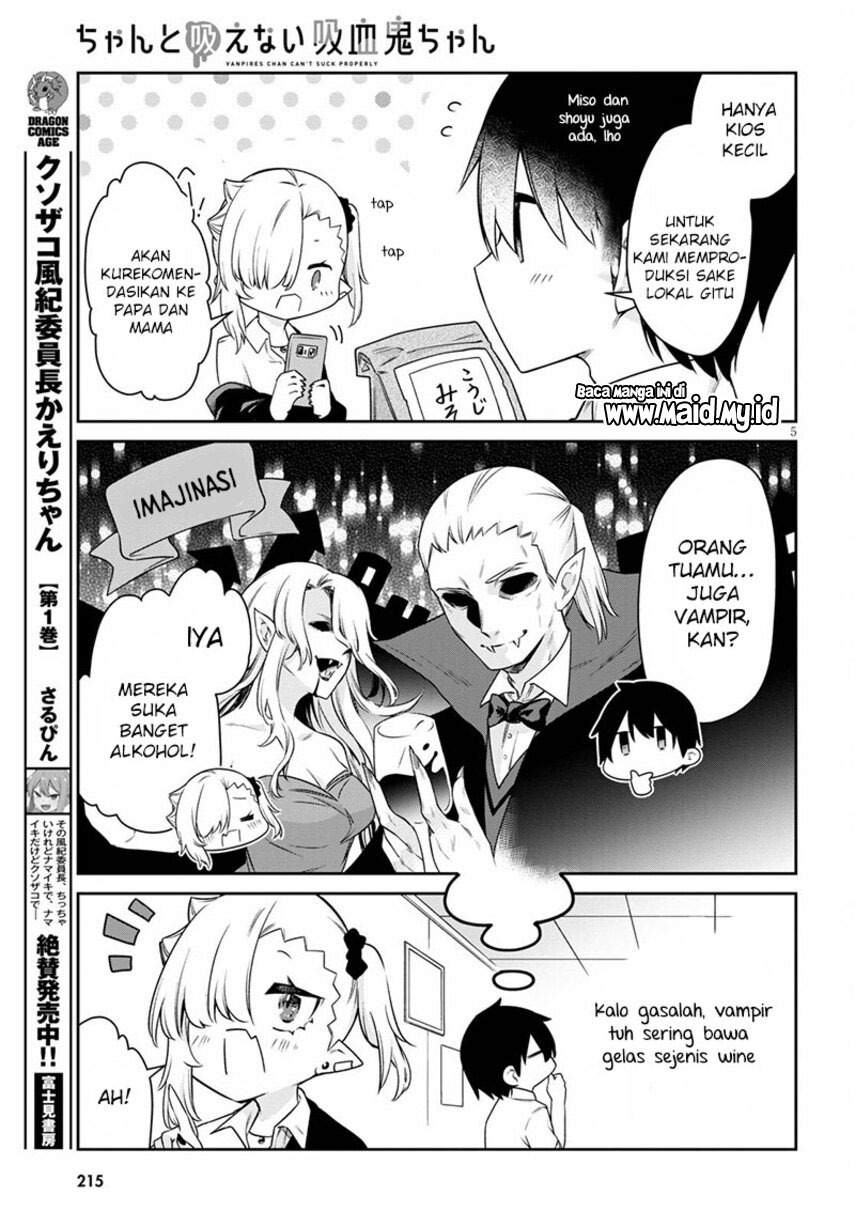 Chanto Suenai Kyuuketsuki-chan Chapter 19 Gambar 5