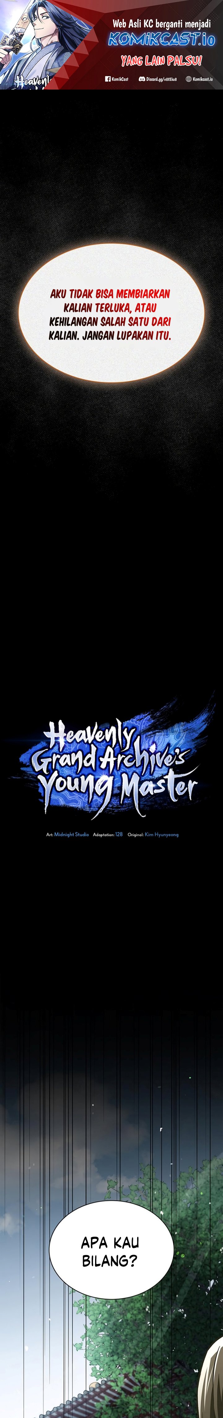 Baca Manhwa Heavenly Grand Archive’s Young Master Chapter 35 Gambar 2