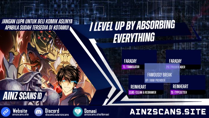 Baca Komik I Level Up By Absorbing Everything Chapter 8 Gambar 1