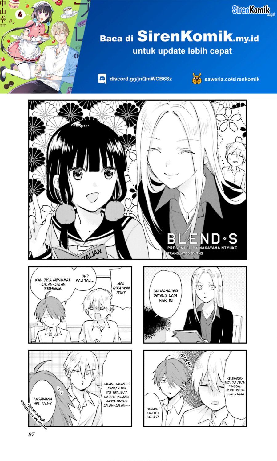 Baca Manga Blend S Chapter 97 Gambar 2