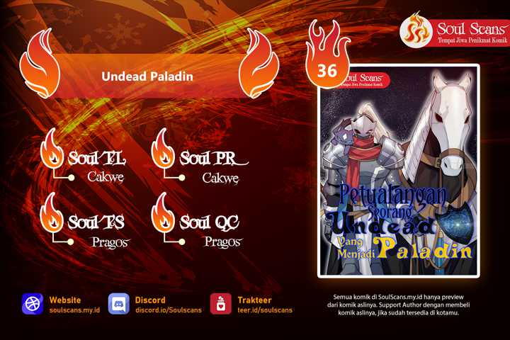 Baca Komik Adventures of an Undead Who Became Paladin Chapter 36 Gambar 1