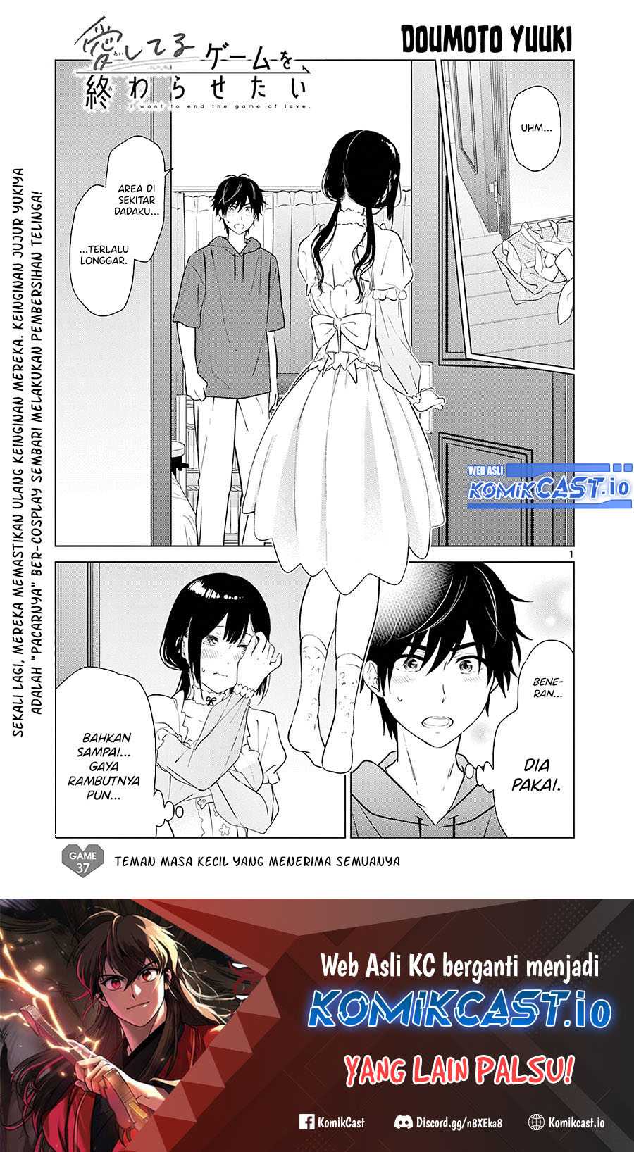 Baca Manga Aishiteru Game wo Owarasetai Chapter 37 Gambar 2