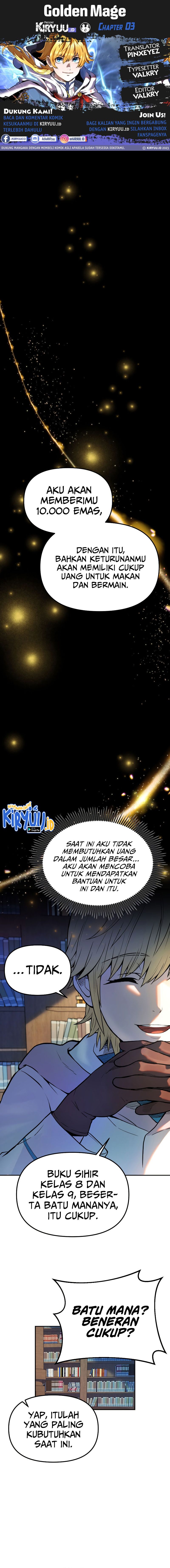 Baca Komik Golden Mage Chapter 3 Gambar 1